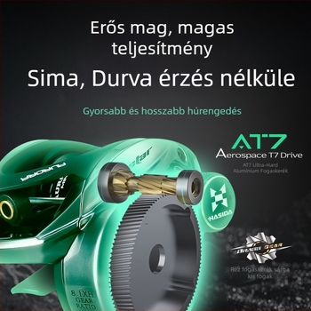 Hasda Water Drop Wheel horgászorsó — ultrakönnyű, 115 g, 20 darabos csomag