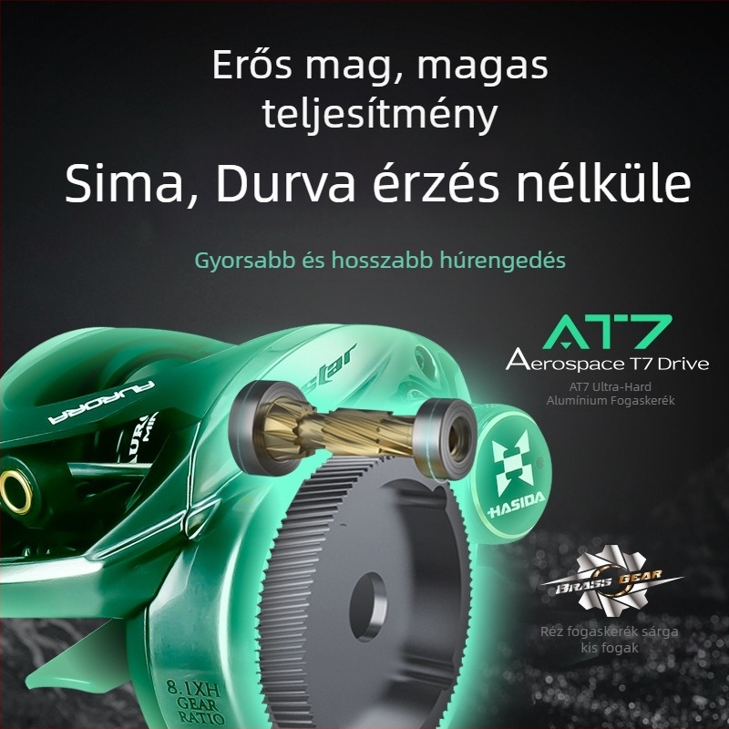 Hasda Water Drop Wheel horgászorsó — ultrakönnyű, 115 g, 20 darabos csomag