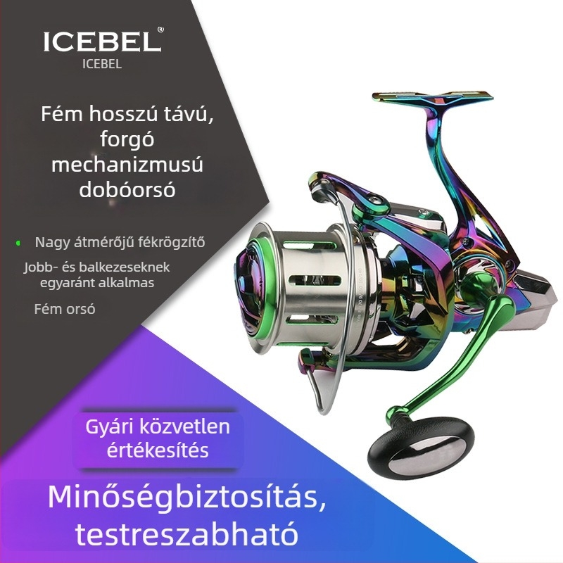 ICEBEL Fém spinningorsó sós vízben történő horgászatra