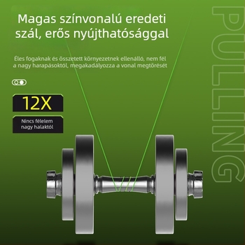 Fő horgászati zsinór, 8-szál Diamond PE zsinór, hosszú dobások, rendkívül sima