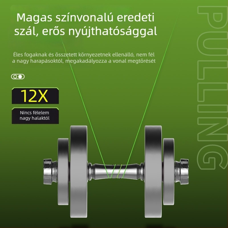 Fő horgászati zsinór, 8-szál Diamond PE zsinór, hosszú dobások, rendkívül sima