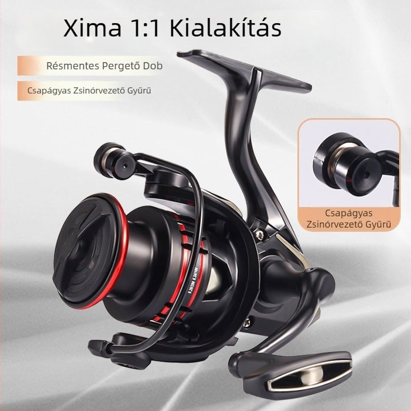 Camano spinning orsó teljesen fémből készített orsóval hosszú dobásokhoz, tengeri horgászatra