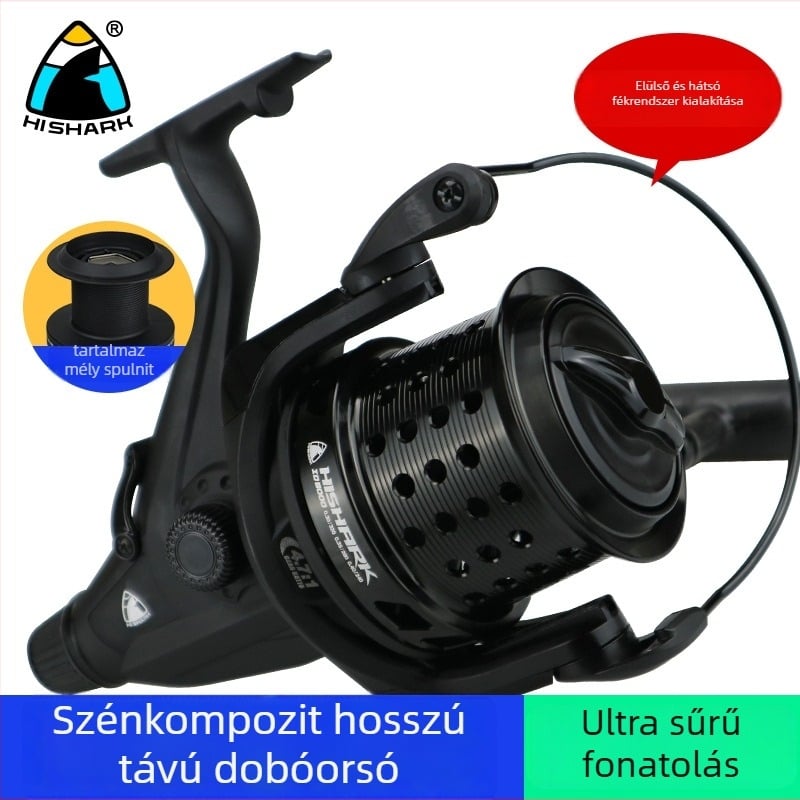 Black Shark spinningorsó, elülső és hátsó fék, modell ID