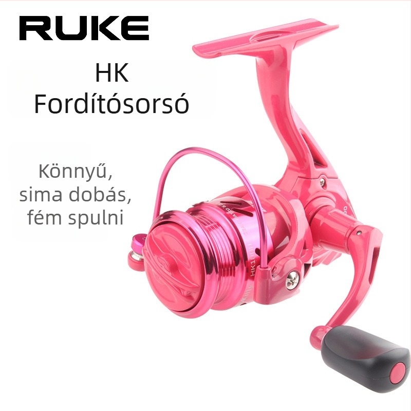 HK1000 spinning orsó ferde vágású spool, fémlábas damilcsésze, könnyű, sima dobás