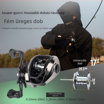 Roll Fish Fém Water Drop Orsó, ultra-könnyű, ultra-hosszú dobás, mikro műcsalikhoz