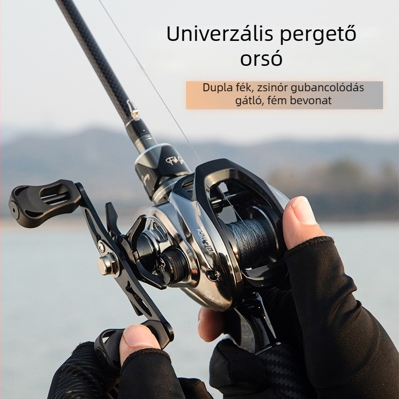 Roll Fish Fém Water Drop Orsó, ultra-könnyű, ultra-hosszú dobás, mikro műcsalikhoz