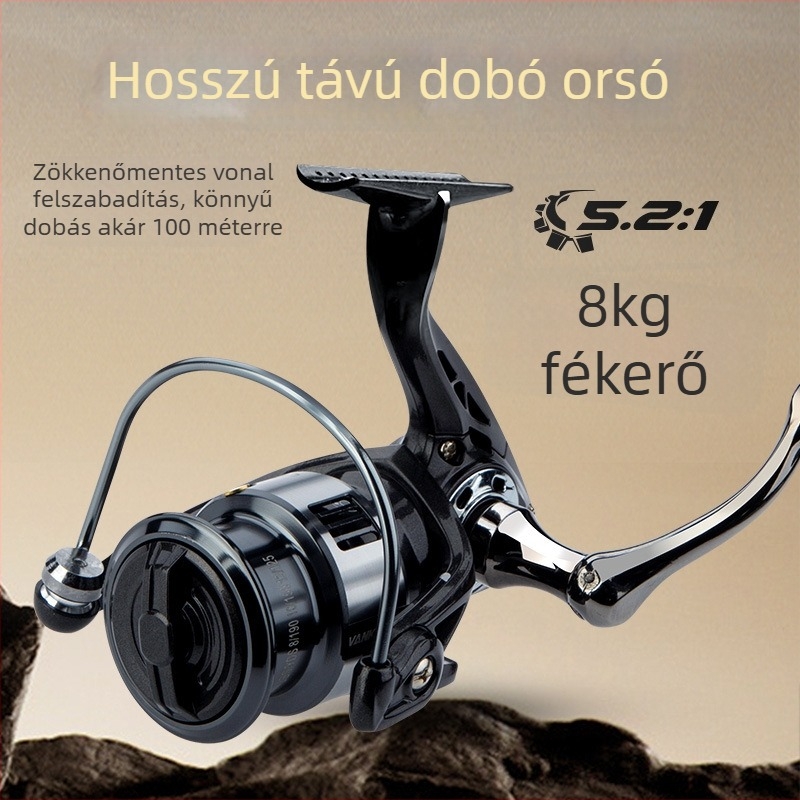 Wanqishi spinningorsó — mikro horgászat, masszív, általános célú, hosszú dobások, csalihorgászatra és damilhoz