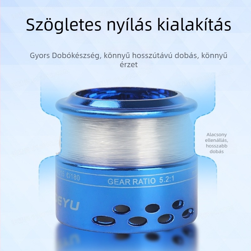 Nabei 200-as típusú kis spinningorsó damillal