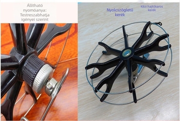 Új modell acélgyűrűs orsó, nyolcszárnyú kivitel, rozsdamentes acélból