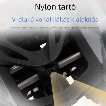 Deukio spinning orsó DC elektronikus fékkel hosszú dobásokhoz, általános célú használatra, áttétel 7.1:1, drag 4–6