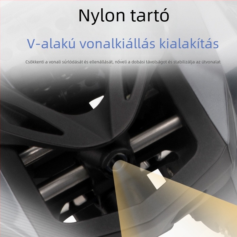 Deukio spinning orsó DC elektronikus fékkel hosszú dobásokhoz, általános célú használatra, áttétel 7.1:1, drag 4–6
