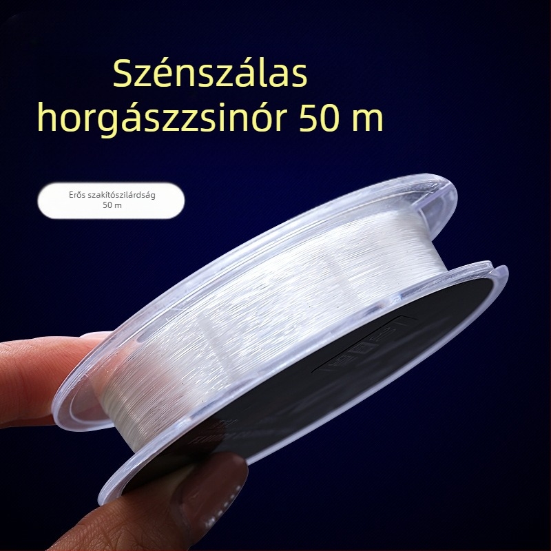 AISHANG szénszálas fő zsinór, szakítószilárdság 100, csomagolás 100 db