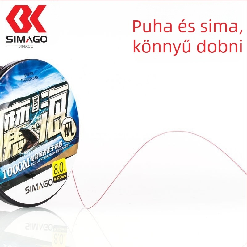 Himado nylon fő zsinór a horgászat számára – Erős, 4 tálca a csomagolásban