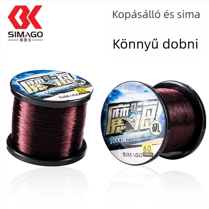 Himado nylon fő zsinór a horgászat számára – Erős, 4 tálca a csomagolásban