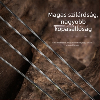 Rakagawa horgász zsinór - szénszálas, nagy szilárdság, 10 tekercs dobozban