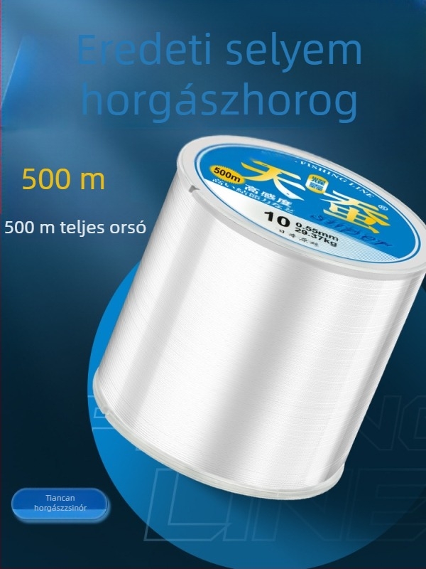 Nylon fő horgászvonal, erős szakítószilárdság, 500 m / 300 m, Yaoxin Silkworm márka