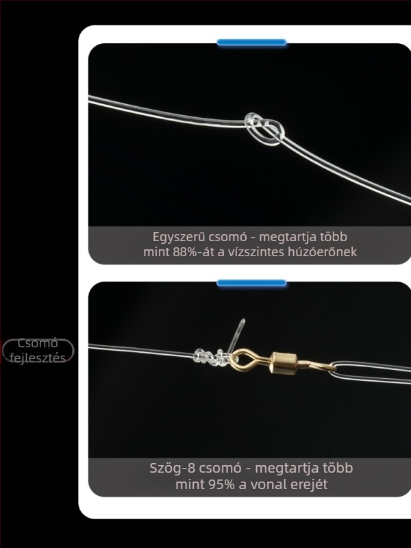 Nylon fő horgászvonal, erős szakítószilárdság, 500 m / 300 m, Yaoxin Silkworm márka