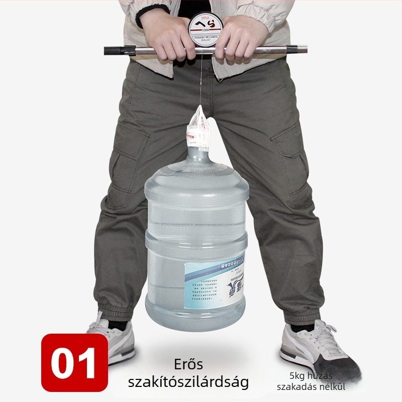 Fő zsinór - Nylon, 100 m, erős szakítószilárdság, 300 db csomag