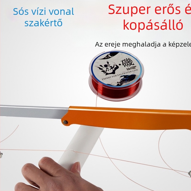 Nylon horgászvezető zsinór, 150 m