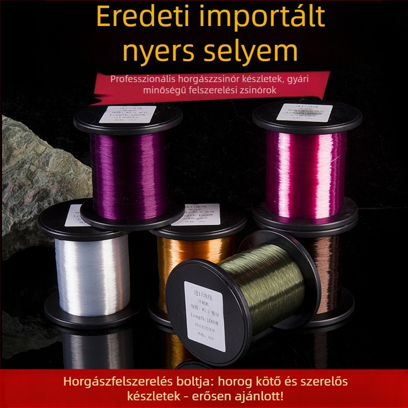 Yu Kui fő horgász zsinór – nylon, nagy szakítóerő, 2 tekercs a dobozban