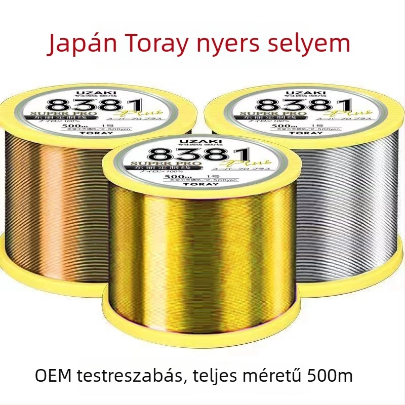 UZAKI nylon fő zsinór – nagyon jó erősség, 1 dobozban 10 darab, horgász zsinór
