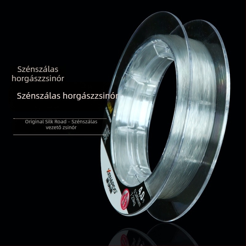 Conrad szénszálas vezetővonal sósvizes horgászathoz, nagy szilárdságú, kopásálló, műcsalikhoz