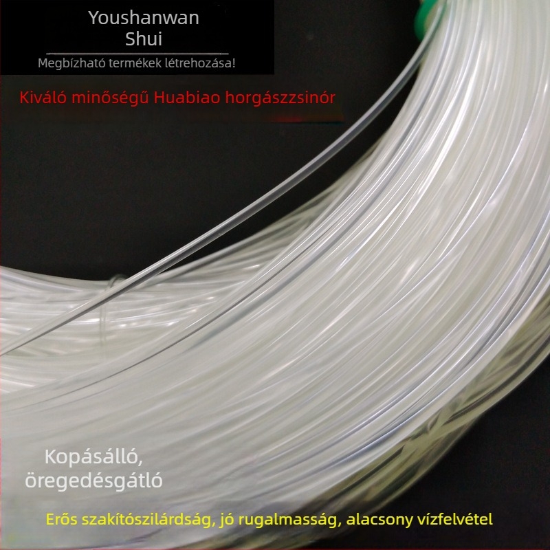 Nylon főzsinór horgászathoz, átmérők 0,25–0,8–1,0–1,6 mm