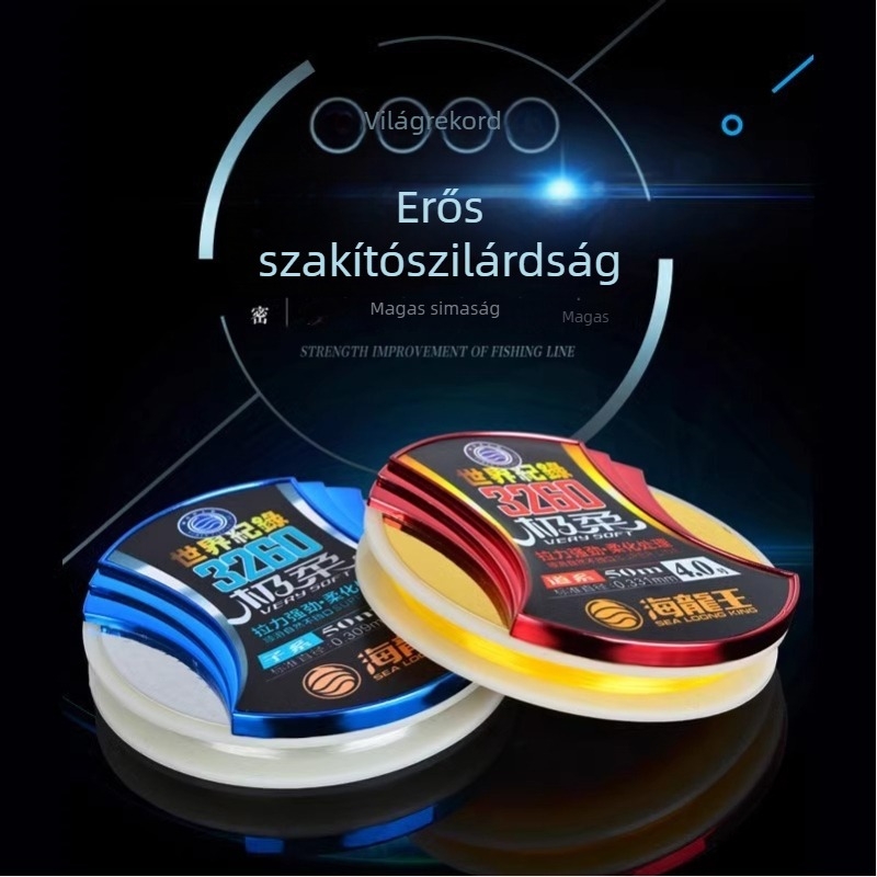 Sea Dragon King fő zsinór, nylon, ultra puha verzió, dobozban 50 darab
