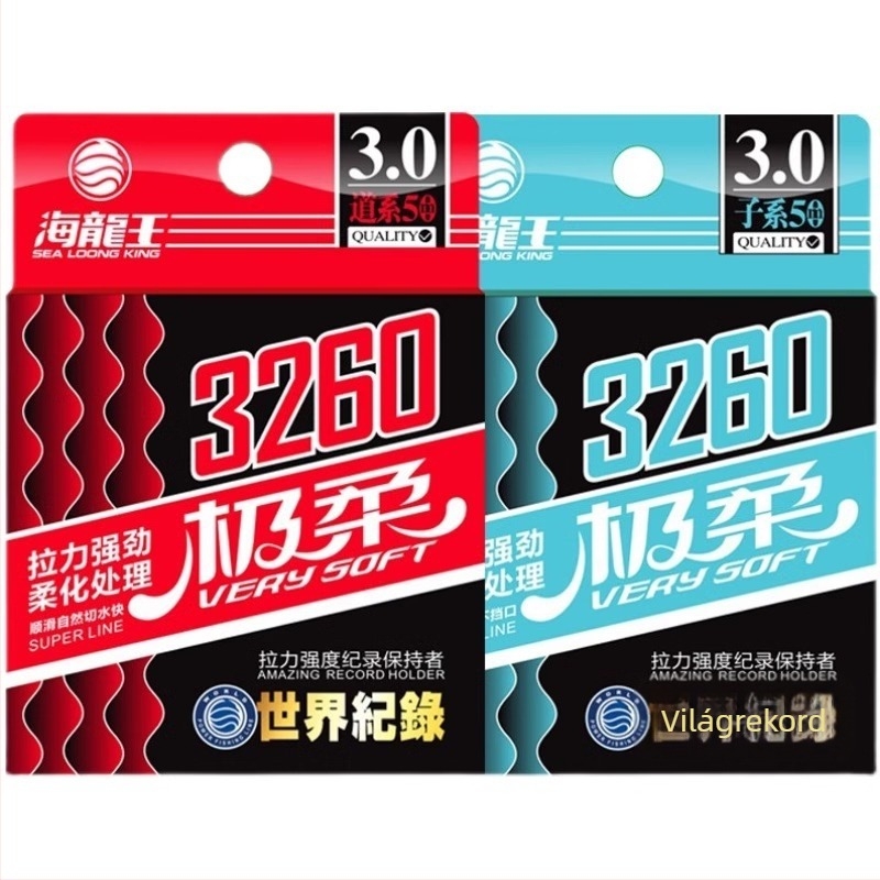 Sea Dragon King fő zsinór, nylon, ultra puha verzió, dobozban 50 darab