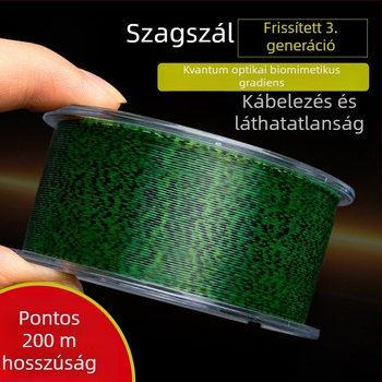 Sharpness fő halászati vonal, PE anyag, 200 m, erős húzóerő