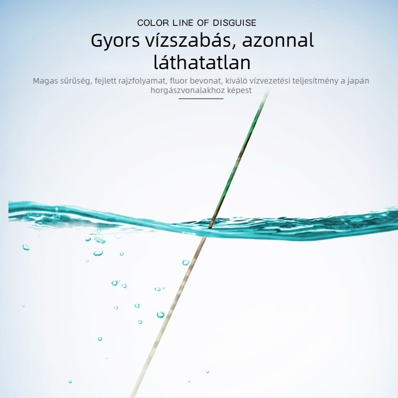 Sharpness fő halászati vonal, PE anyag, 200 m, erős húzóerő
