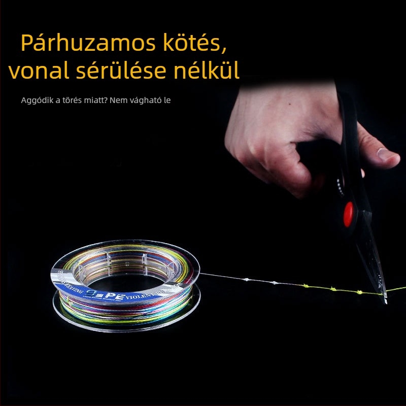 Guojie Ruixin PE fonott főzsinór, licencelt magán címke, doboz 500 darab