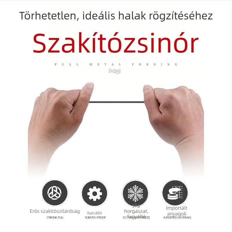 1,35 mm Kétszintes Dyneema Kötött Vezeték 3+2, ónbevonat rézmaggal, 2 Emailezett Réz Vezeték 120 kg Túlterheléshez