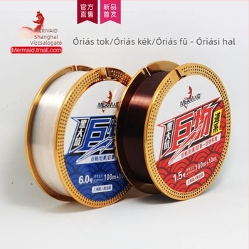 Shanghai Mermaid fő horgász zsinór, nylon, erős, csomagolás 500 db