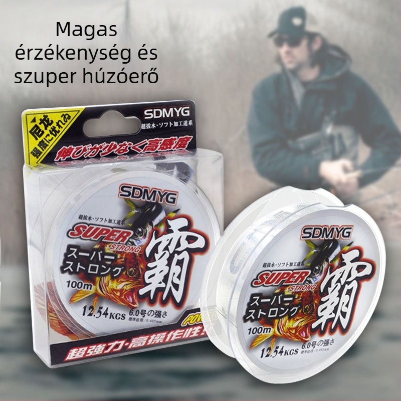 Nylon horgász damil, Sub-line, átlátszó, erős, 10 db, SHIDAI/ERA