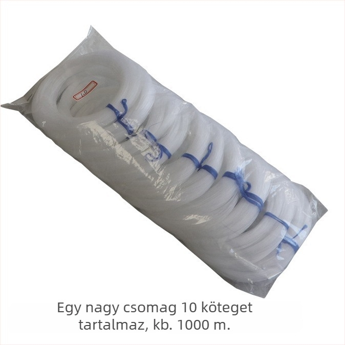 Nylon horgász zsinór, 100 m, tartós
