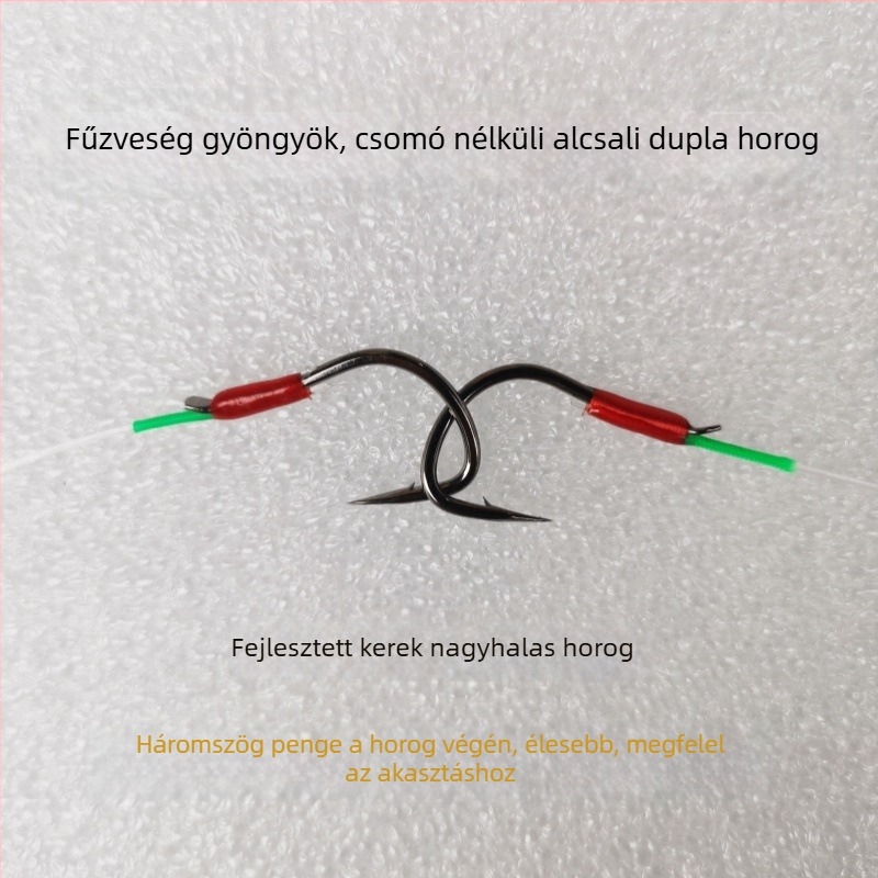 A60 Crank – Javított Nagy Horgász Horog Kötés Nélküli Vezetővel, Gyöngy és Horgonyozható Megerősített Nylon Vonal Készlet