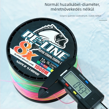 Fő vonal PE anyagból, szakítószilárdság 100, 90 darabos doboz, Conrad