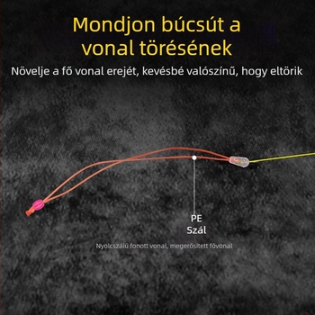 Dongyu nylon+PE fő horgászzsinór, NT80 teherbírás, 20 darab a dobozban