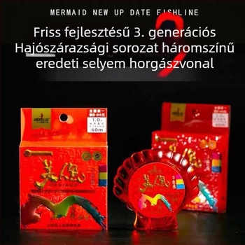 Nylonból készült fő zsinór – Shanghai Mermaid, szuper erős, csomagolás 10 db