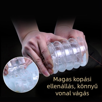 Yu Kui nejlon horgászzsinór, nagy szilárdságú, 10 darabos csomag