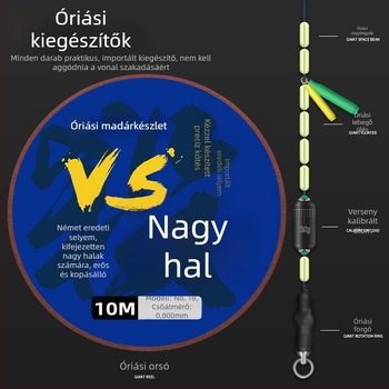 Fő zsinór Yingke, nylonos horgász zsinór, kopásálló és tartós