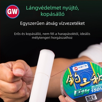 Guangwei nylon fő horgász zsinór, szakítószilárdság 1, 10 darabos csomag