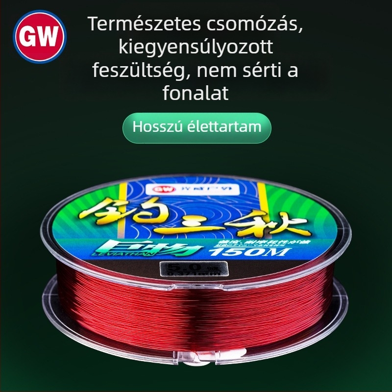 Guangwei nylon fő horgász zsinór, szakítószilárdság 1, 10 darabos csomag