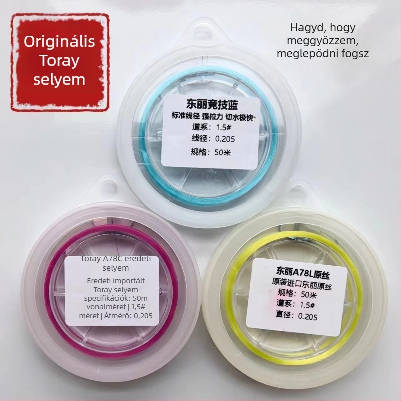 Kanai Koto fő zsinór, nylon, rendkívül erős, Toray horgász zsinór