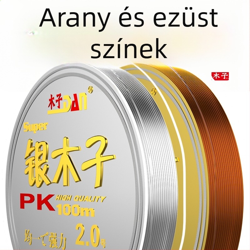 Muzi Nylon fő zsinór — erős húzóerő, 300 darabos csomagolás