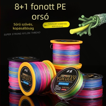 Yu Kui PE fő horgászvonal – erős, 10 darabos csomag