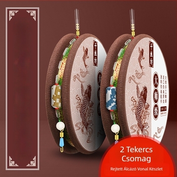 Fő horgász zsinór camuflált mintával, nejlon anyagból, nagy szakítószilárdság, 100 darabos csomag — Thousand Silk Square