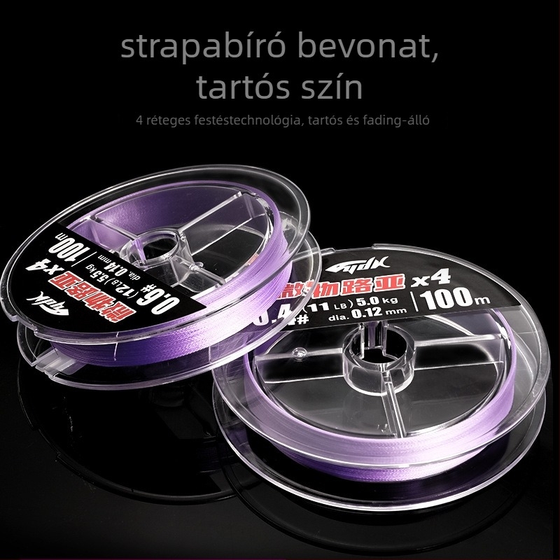 Fő horgász zsinór, PE anyag, mikrocsalikhoz tervezve, hossz 100–150 m, Fishing Profit