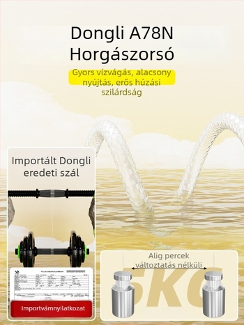 Nylon damil versenysorozat – fő damil, 2,7 m, verseny- és rekreációs horgászathoz